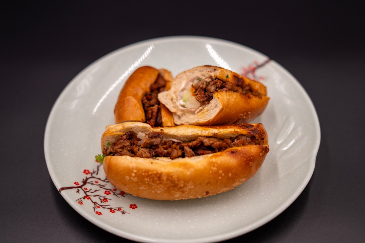 Banh mi sandwich at Vietnamese Cuisine in Evansville